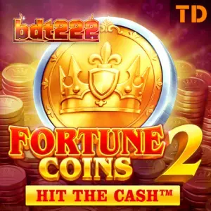 Fortune Coins 2 স্লট গেমের ইন্টারফেস এবং কয়েন সংগ্রহের দৃশ্য